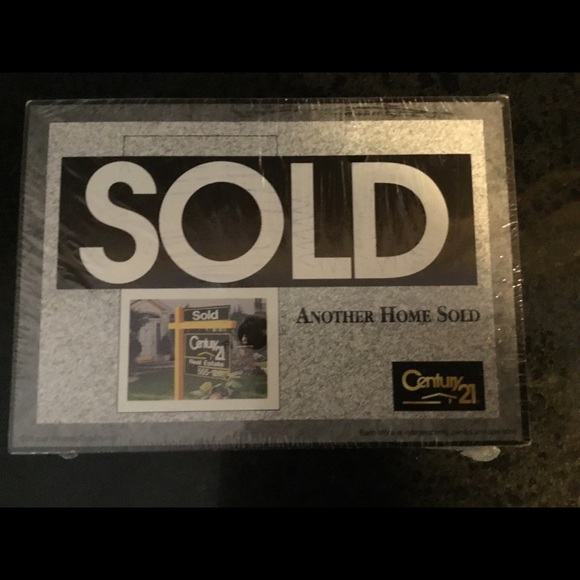 Century 21 Real Estate Sold Cards - Picture 1 of 3